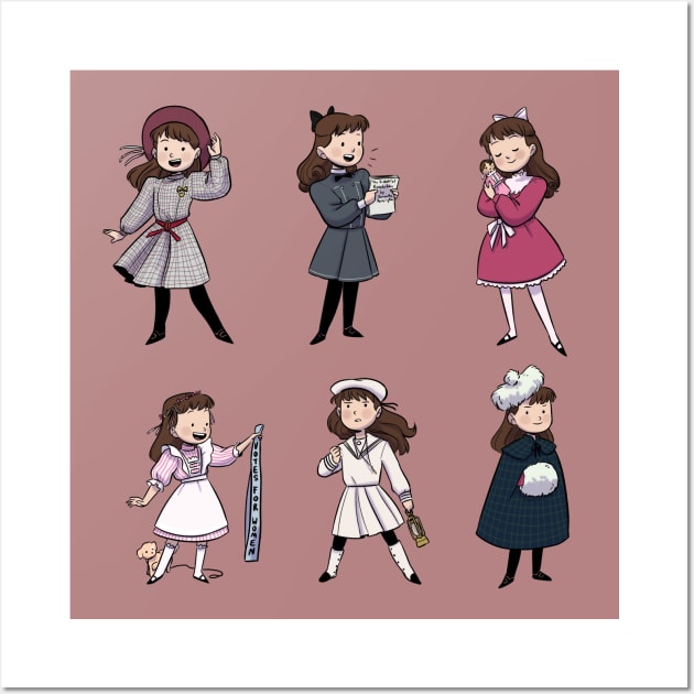 Samantha Parkington - American Girl Wall Art by LaurenS